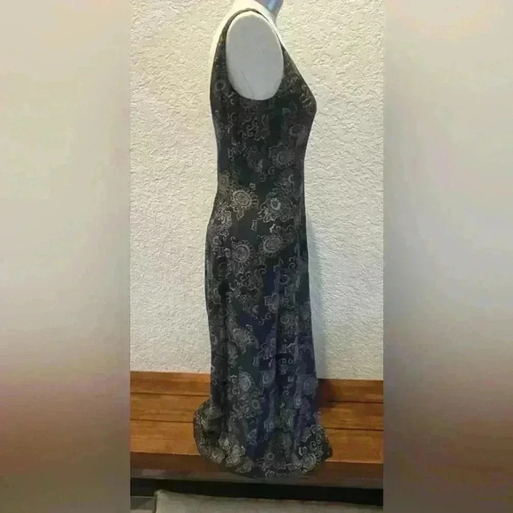 J. Crew silk navy floral dress size 8 - Picture 2 of 9